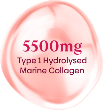 5500mg hydrolysed marine collagen