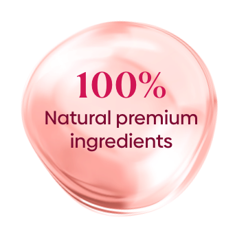 100% natural premium ingredients